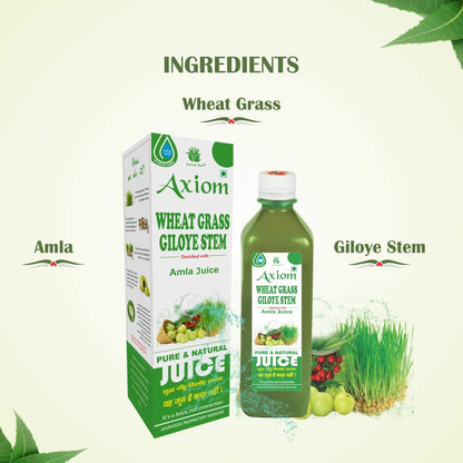 Jeevan Ras Axiom Wheat Grass Giloye Stem Juice