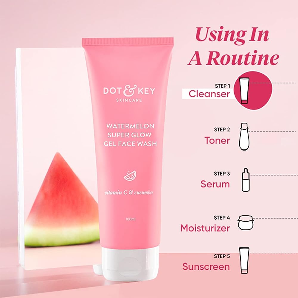 Dot & Key Watermelon Superglow Gel Face Wash