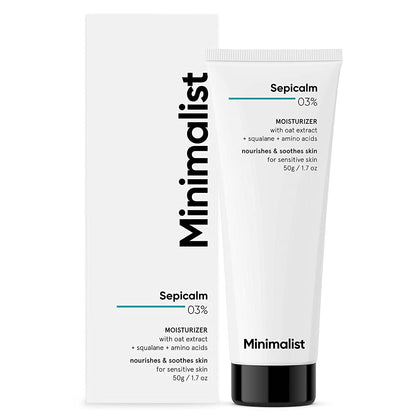 Minimalist Sepicalm 3% + Oat Moisturizer