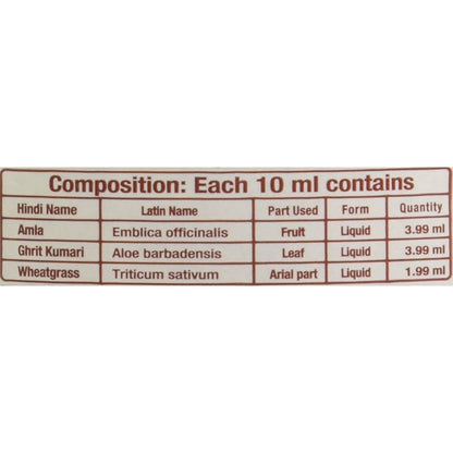 Patanjali Amla Aloevera with Wheat Grass Juice