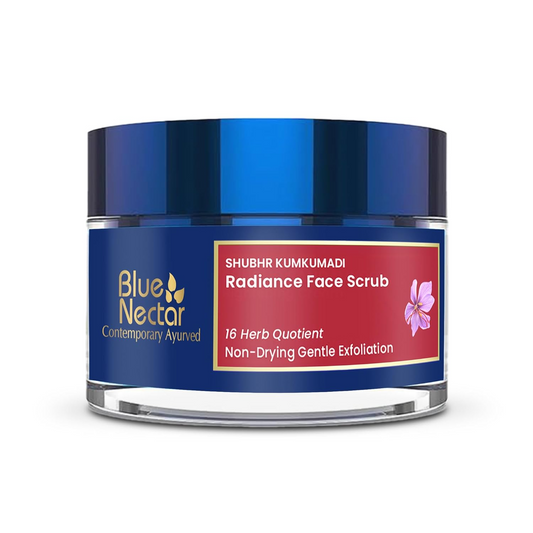 Blue Nectar Shubhr Kumkumadi Brightening & Radiance Face Scrub