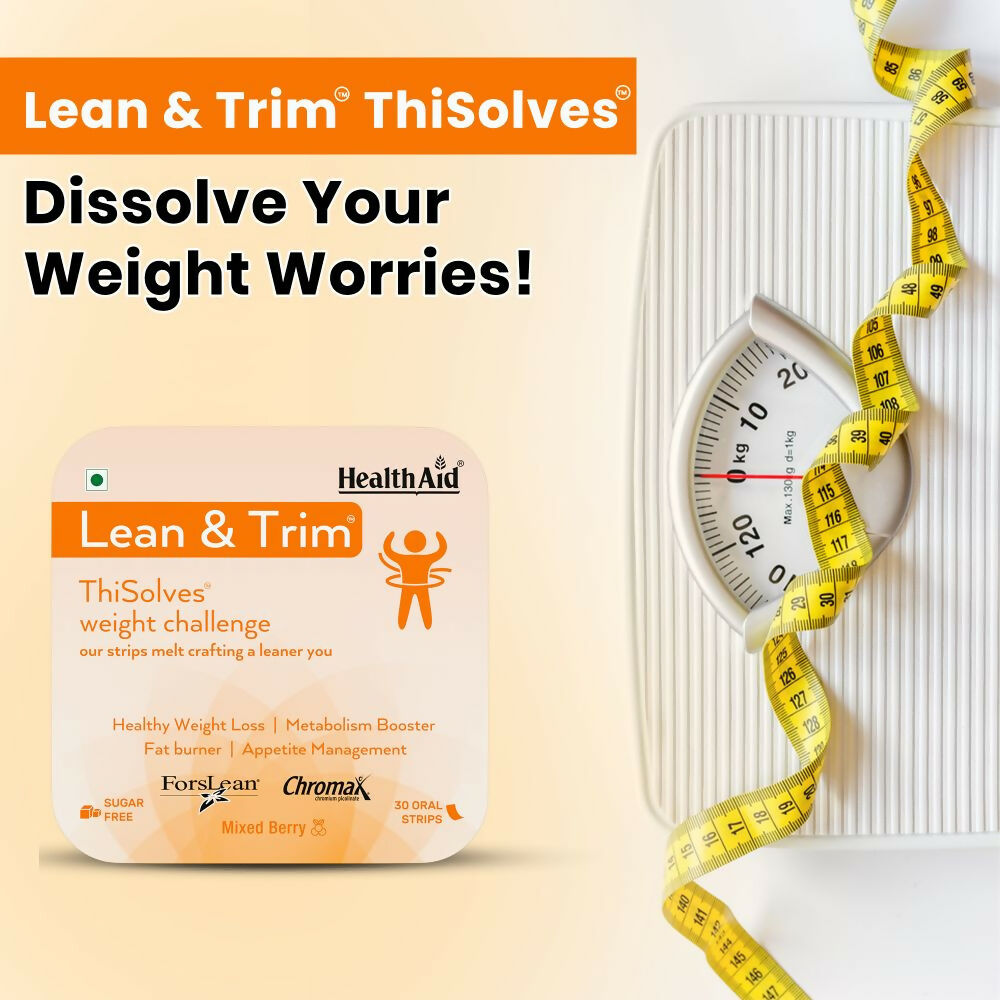 HealthAid Lean & Tirm ThiSolves Oral Strips