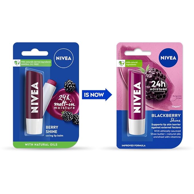 Nivea Lip Balm - Berry Shine