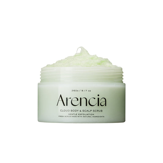 Arencia Geranium & Primrose Fresh Cloud Body & Scalp Scrub