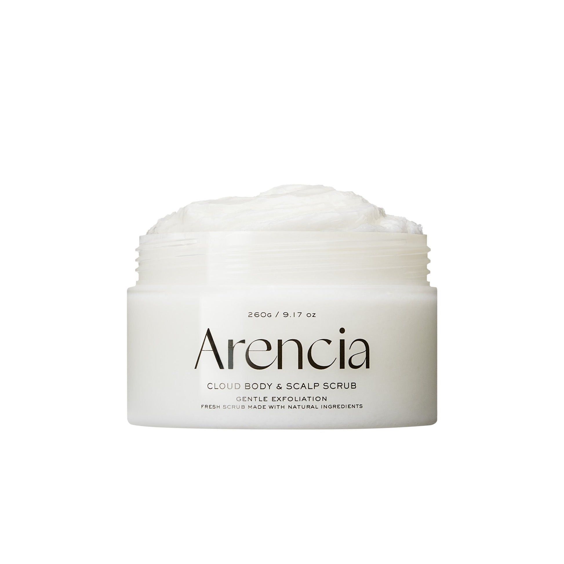 Arencia White Tea & Neroli Fresh Cloud Body & Scalp Scrub