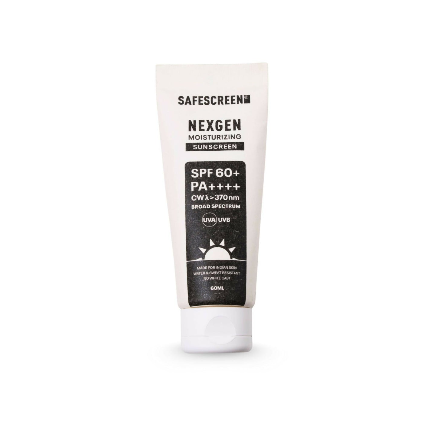 Chosen Safescreen Nexgen Spf 60+ Moisturizing Sunscreen