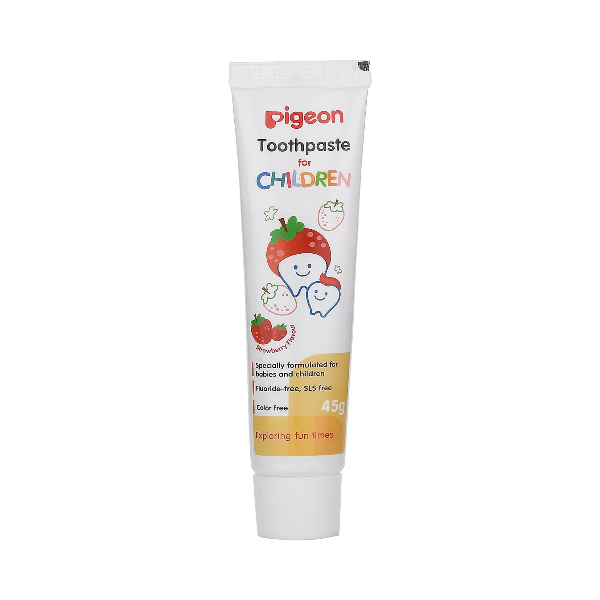 Pigeon Strawberry Toothpaste for Kids -  USA, Australia, Canada 