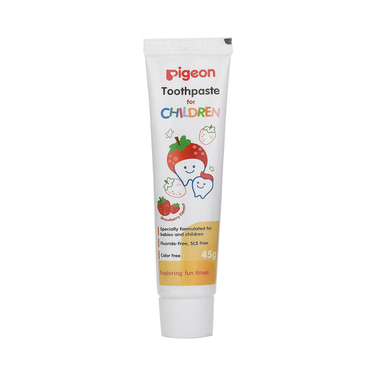 Pigeon Strawberry Toothpaste for Kids -  USA, Australia, Canada 