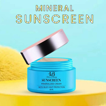 House Of Beauty Mineral Sunscreen With Blue Light Protection