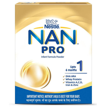 Nestle Nan Pro 1 Infant Formula Powder Upto 6 months Stage 1 -  USA, Australia, Canada 