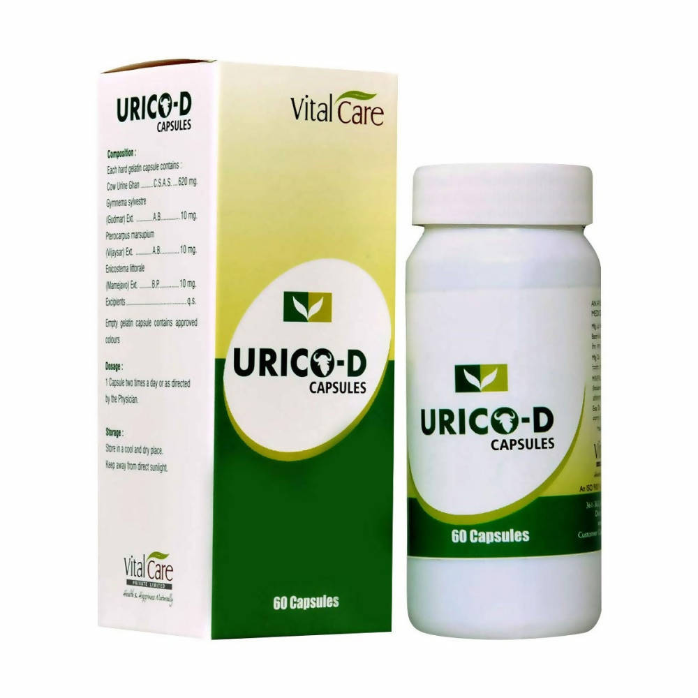 Vital Care Urico -D Capsule 60 Capsules - BUDEN
