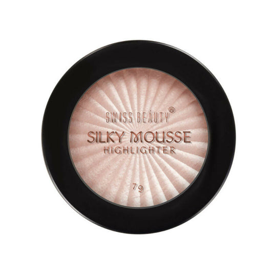 Swiss Beauty Silky Mousse Highlighter With Shimmery Finish - 01 Tiramisu - BUDNE