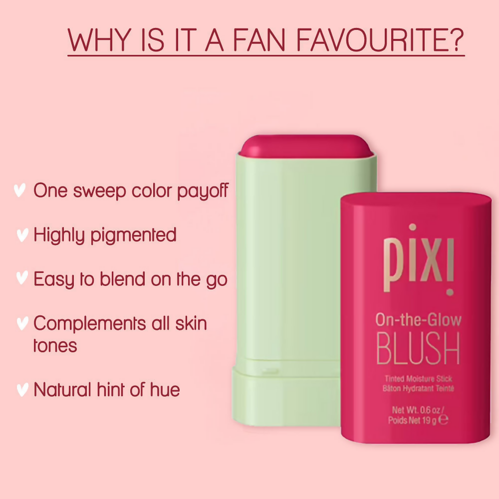 PIXI On The Glow Cream Blush - Ruby