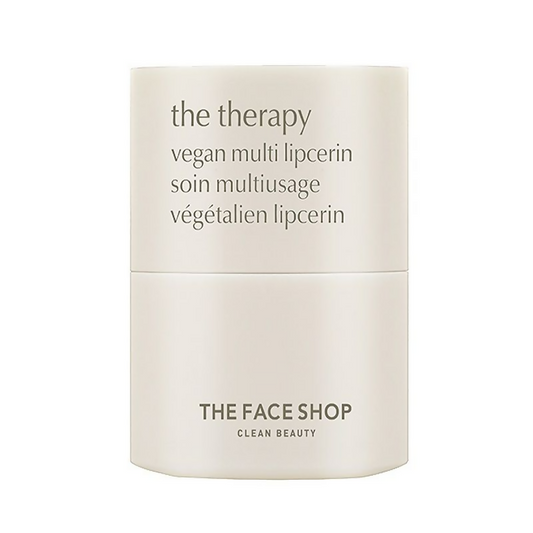 The Face Shop The Therapy Lipcerin, 12HR Moisture Lip Mask, Balm & Scrub