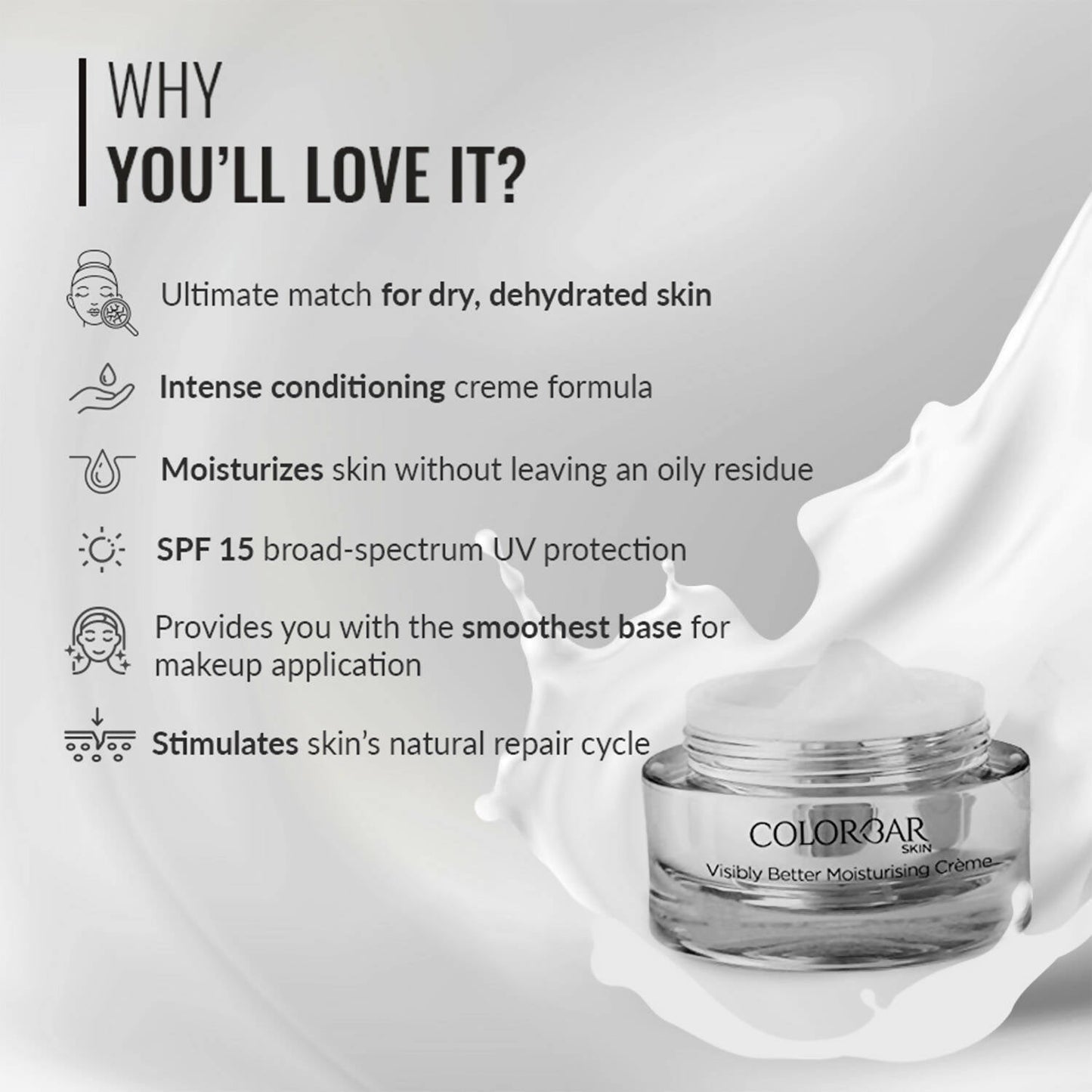 Colorbar Pro Range Visibly Better Moisturizing Creme