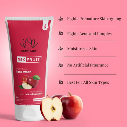 Earthraga Mix Fruit Face Wash