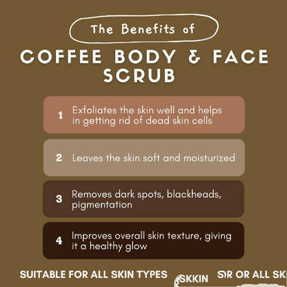 Organicos Coffee Face & Body Scrub