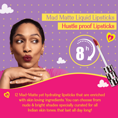 LoveChild By Masaba Gupta Double Star Transfer-proof Dusty Rose Pink Liquid Lipstick