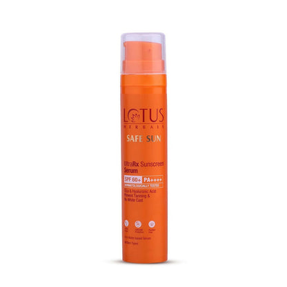Lotus Herbals Safesun UltraRX Sunscreen Serum SPF 60 PA++++ - BUDEN