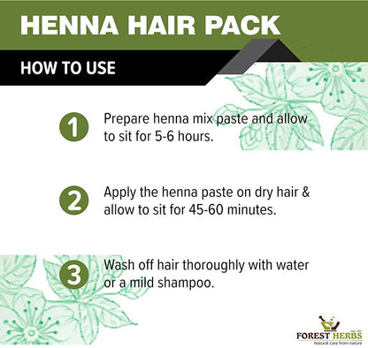 The Forest Herbs Henna Mix Powder