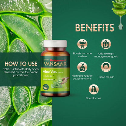 Baidyanath Vansaar Aloe Vera Tablets