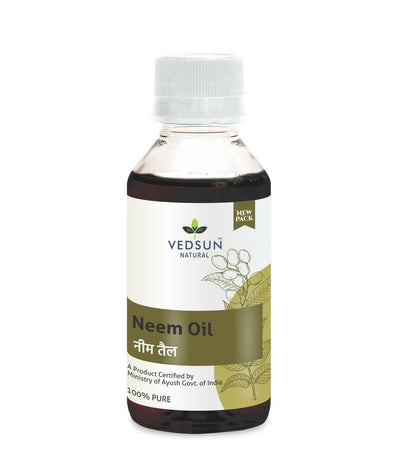 Vedsun Naturals Natural Neem Oil Pure and Organic Massage Oil for Skin & Hair