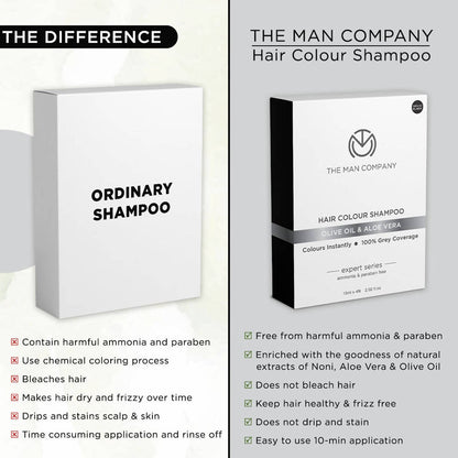 The Man Company Hair Color Shampoo