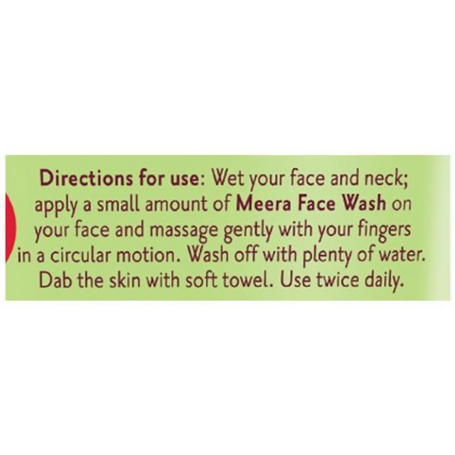 Meera Neem & Vetiver Face Wash For Oily Skin