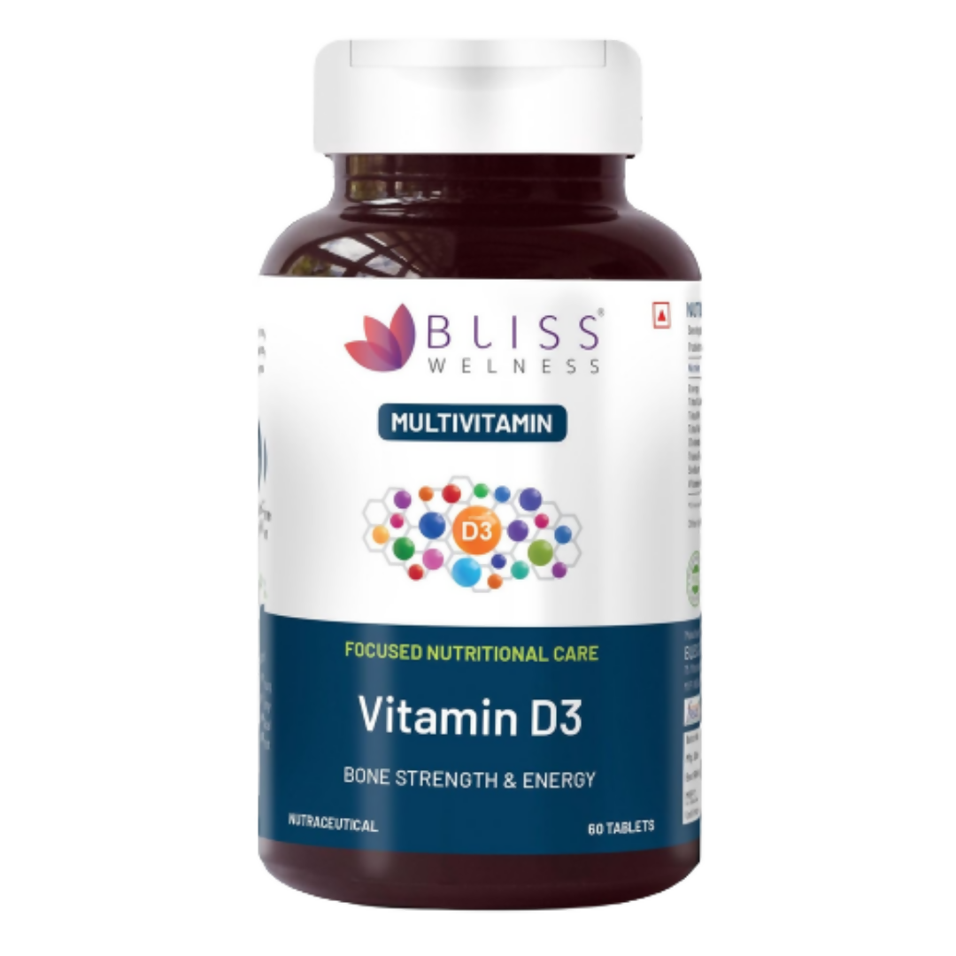 Bliss Welness Vitamin D3 Tablets -  usa australia canada 