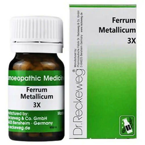 Dr. Reckeweg Ferrum Metallicum Trituration Tablets 3X -  usa australia canada 
