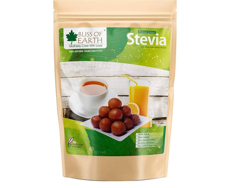 Bliss of Earth 99.8% Reb A Sugarfree Stevia Powder - buy in USA, Australia, Canada