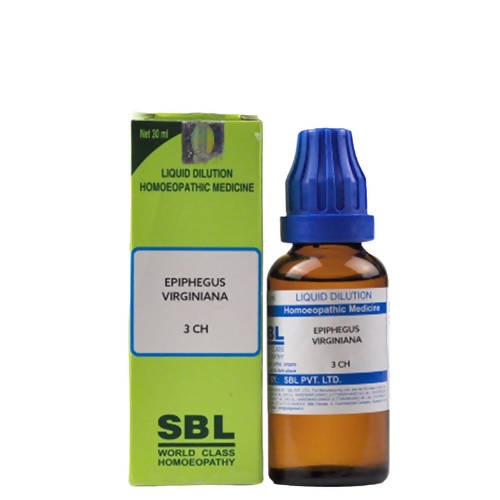 SBL Homeopathy Epiphegus Virginiana Dilution - BUDEN