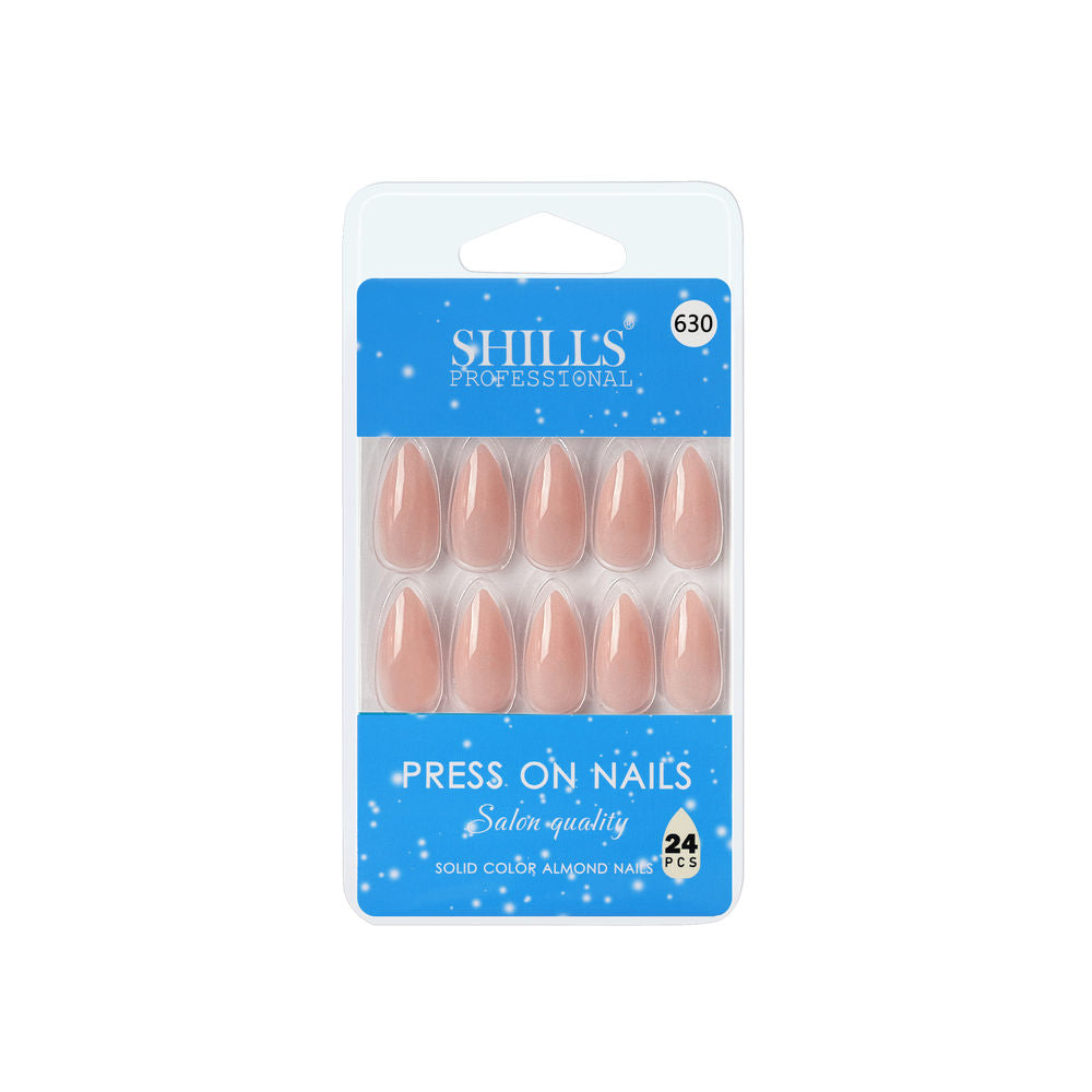 Shills Professional Reusable Press On Nails Almond - SPN630
