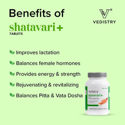 Vedistry Shatavari Tablets