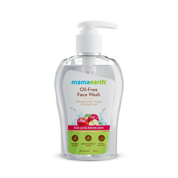 Mamaearth Oil-Free Face Wash With Apple Cider Vinegar & Salicylic Acid for Acne-Prone Skin - buy in USA, Australia, Canada