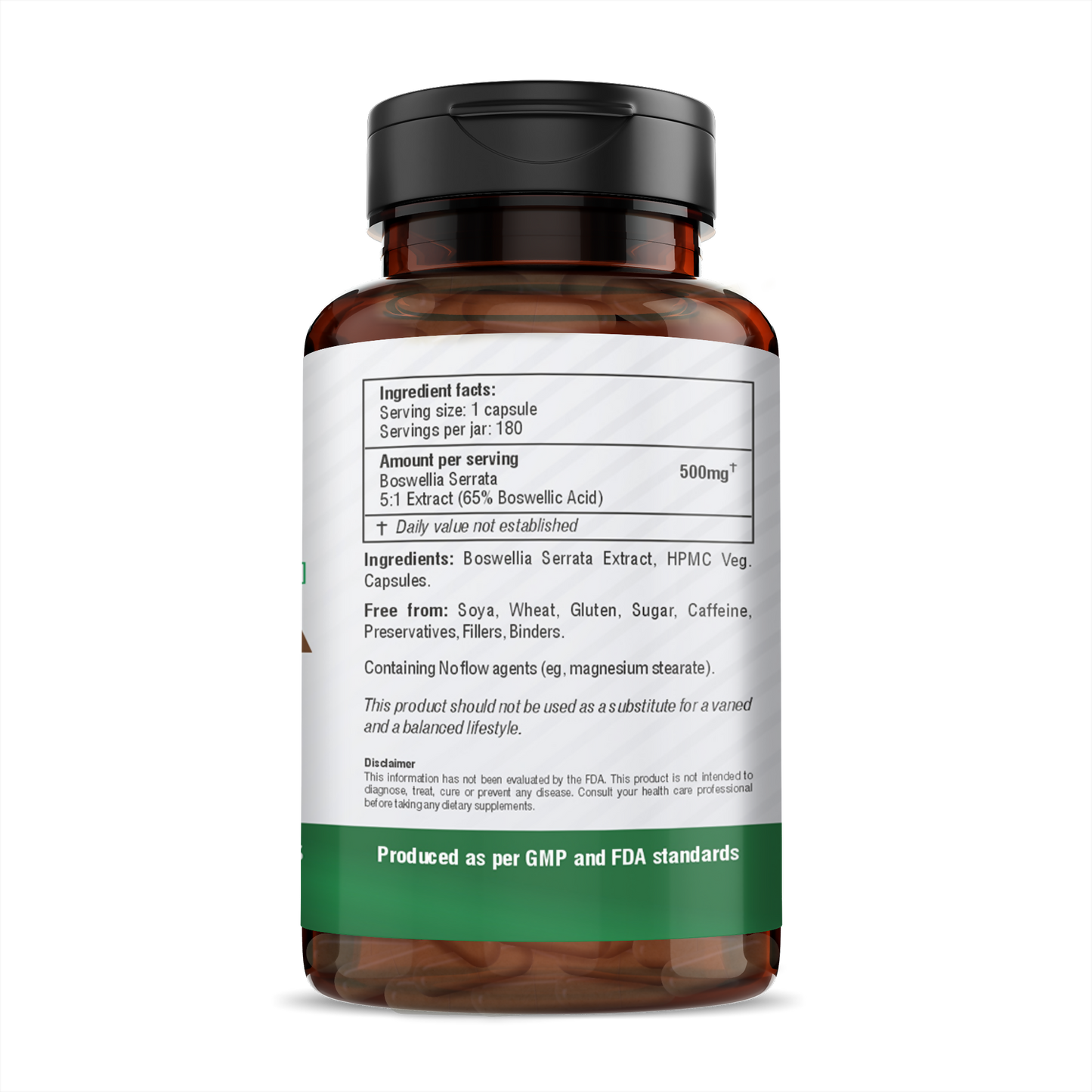 H&C Herbal Boswellia Serrata Veg Capsules