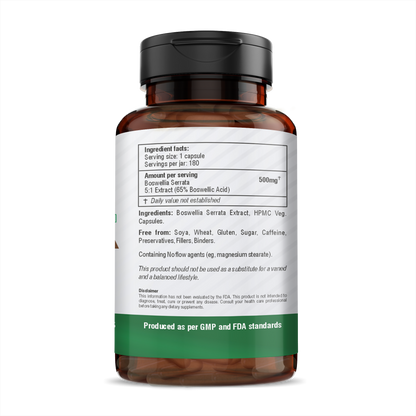 H&C Herbal Boswellia Serrata Veg Capsules