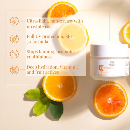 Earthraga Vitamin C Sunscreen SPF 50 Matte