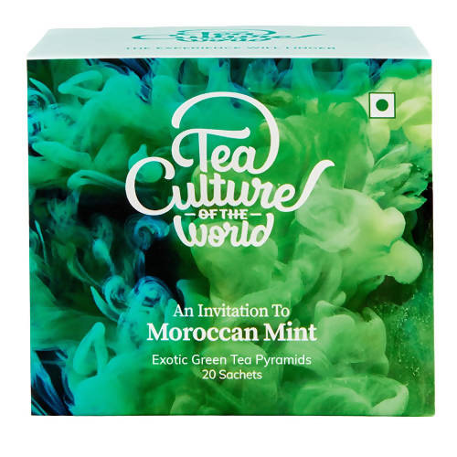 Tea Culture Moroccan Mint Green Tea Bags - BUDNE