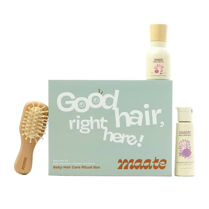 Maate Baby Hair Care Ritual Box | Baby Hair Care Kit