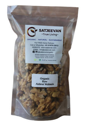Satjeevan Organic Raw Akhrot Walnuts