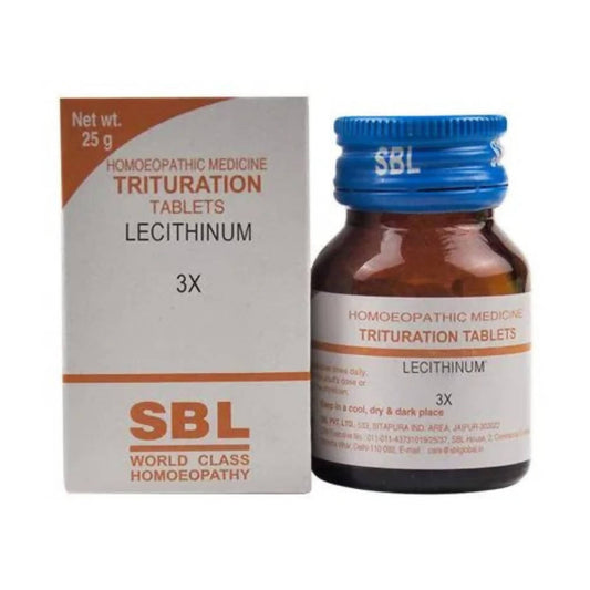 SBL Homeopathy Lecithinum Trituration Tablets - BUDEN