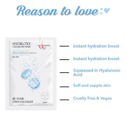 Professional O3+ Hydroxy Cellulose Mask