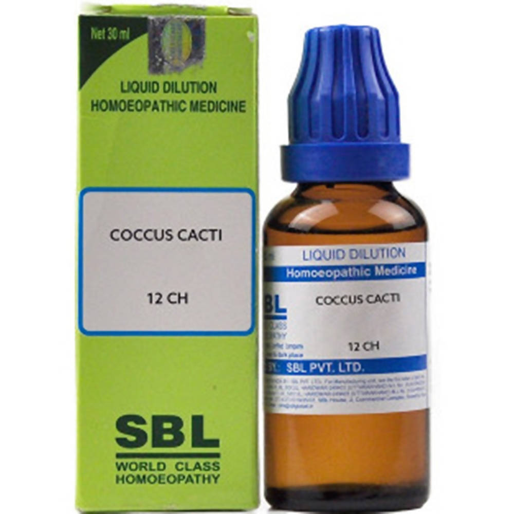 SBL Homeopathy Coccus Cacti Dilution 12 CH
