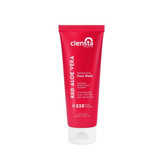 Clensta Red Aloe Vera Moisturizing Face Wash