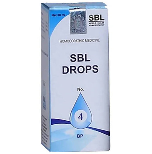 SBL Homeopathy Drops No. 4 - BUDEN
