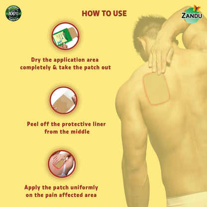 Zandu Ayurvedic Pain Relief Patch