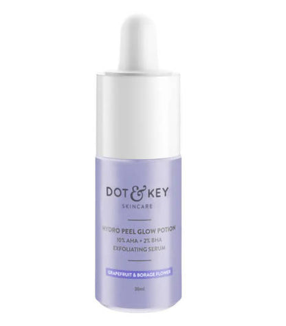 Dot & Key Hydro Peel Glow Potion 10% AHA + 2% BHA Exfoliating Serum -  USA 