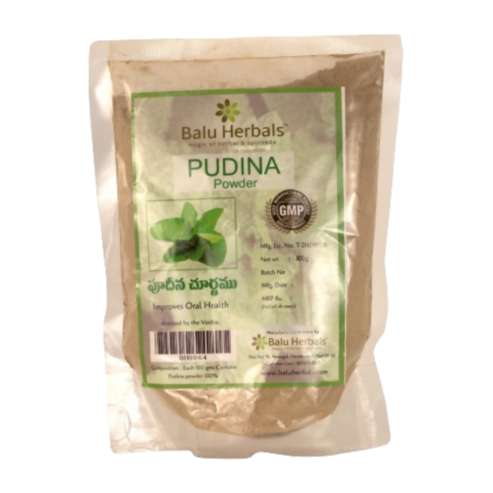 Balu Herbals Mint Leaves (Pudina) powder - buy in USA, Australia, Canada