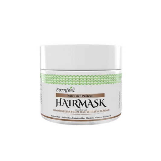 Bornfeel Protein Hair Mask Enriched With Lipoproteins From Oats Wheat & Almond